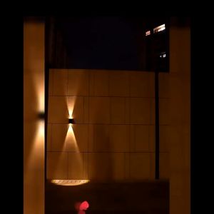 【Local Shipping】Led Solar Wall Light Outdoor Waterproof Warm Garden Lamp for House Porch Fence Gate Decoration