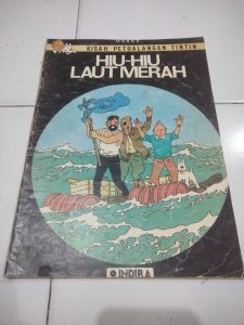 Komik Indira Tintin Hiu Hiu Laut Merah