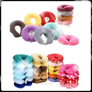 หมอนรองคอ หมอนพกพา, หมอนรองคอในรถ หมอนรองคอเพื่อสุขภาพ มีหลากหลายสีสวยทุกสี หมอนรองคอ ผ้านุ่ม มีกระดูม หมอนรองคออันเน็กประสงค์