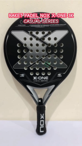 NOX Raket Padel X-One 3K Casual Series Nox Padel Racket X-One Grey 3K