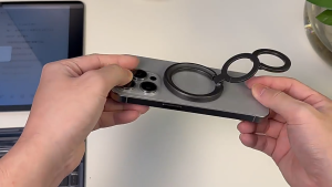 Giá đỡ điện thoại từ tính xoay 360° – Grip kim loại chắc chắn cho livestream quay vlog & gọi video