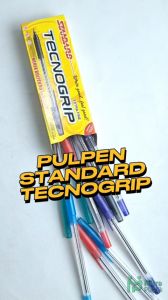 Pulpen Standard Tecnogrip Ballpoint Hitam