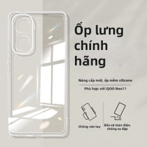 imobile | Transparent Thin Shockproof Full-coverage Soft Protective Case for IQOO Neo 11