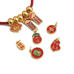 1 cái/túi cát vàng mạ đồng Mặt dây chuyền cho DIY làm trang sức thời trang phụ kiện (không bao gồm vòng tròn)