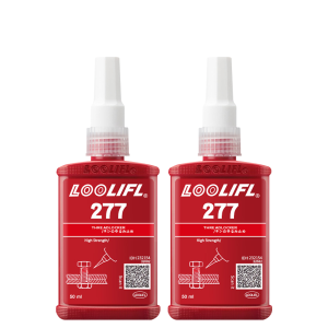 LOOLIFL 277 High Strength Threadlocker for Automotive Repair Heavy Machinery Pipeline Bolts Prevent Loosening & Leakage50ml