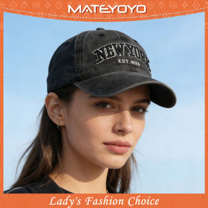 MATEYOYO Fashion Baseball Cap Men Women Embroidery Cap Retro Baseball Cap Casual Baseball Cap Breathable Cap Sunscreen Baseball Cap Outdoor Sun Hat  Baseball Cap For Outdoor Sports
