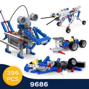 9686 Sets High-Tech MOC Robot Technical Building Block Compatible Leg Oe 2.0 Robotics Brick Set STEM Education Children Toys