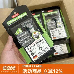 Bộ Rít Ba Lớp Bằng Thép Không Gỉ Cầm Tay Chất Lượng Cao Cho Nam Bộ Rít Râu Cỡ Nhỏ Có Thể Rửa Được Bộ Dụng Cụ Vệ Sinh Cá Nhân