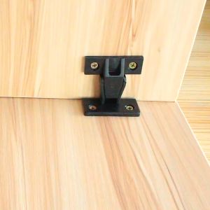 6CM WALL PANEL CLIP CONNECTOR PLASTIC BLACK PLASTIK HITAM KNOCK DOWN FITTING