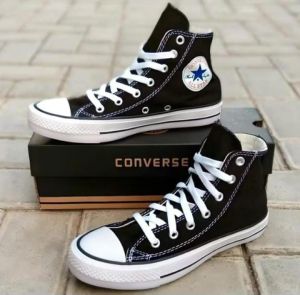 Sepatu Conversss All Star High Premium Hitam Putih / Sepatu Sekolah / Pria Wanita / Anak SD sampai SMA / Bisa COD
