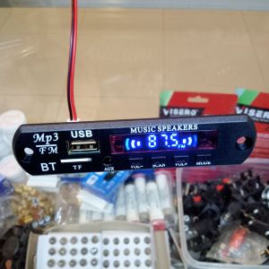 Modul mp3 kit VIRE USB  Bluetooth 50 BT AUX FM SINYAL KUAT