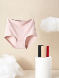 ManiForm | Seamless Breathable Pure Cotton Antibacterial High Waist Shaping Hip Briefs