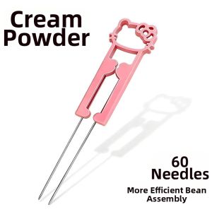 Ergonomic Small Bean Dual-Needle Picking Tool 2.6mm