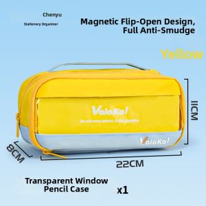 CHENYU | Waterproof & Stain-resistant Magnetic Closure Pencil Case