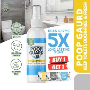MANDARIN ORIENTAL PoopGaurd Poop Spray Odor Buster Poop Ninja Poo Spray Toilet Deodorizer Disinfect Eco Love Philippines