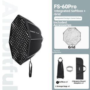 AMBITFUL | Pro Series Softbox Light Diffusion  Octagonal