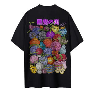Bandai | ONE PIECE Animation Derivatives Printed Short Sleeve T-Shirt Mens and Womens 2026 Summer New Fashion Casual Cotton Popular