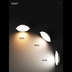 Embedded LED Downlights: Anti-Glare Home Lighting & Strong Spotlighting Effect