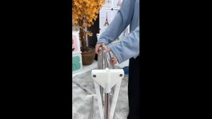 WD Rak Jemuran Lipat Stainlees - Rak Handuk Lipat Rak Gantungan Lipat Serbaguna Rak Jemuran Handuk
