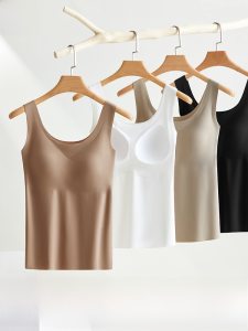 MiiOW | Áo ba lỗ không dây một mảnh cho nữ mùa hè mỏng liền mạch không cần đeo ngực vai rộng thoải mái có thể mặc ngoài trời