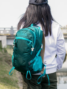 กระเป๋าเป้สะพายหลังเดินทางแบบน้ำหนักเบาสำหรับผู้หญิง กระเป๋าเดินทางแบบสะพายไหล่สองข้าง 20 ลิตร ป้องกันน้ำ กระเป๋าเดินทางแบบลำลองสำหรับผู้หญิง