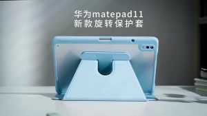 360 Berdiri Kes Jelas 360 Stand Clear Case for Huawei MatePad 11.5S 2024 Air 11.5  Pro 13.2 10.8 11.5 11 2021 2023 10.4 20/22 Cover PU Leather Pen Slot