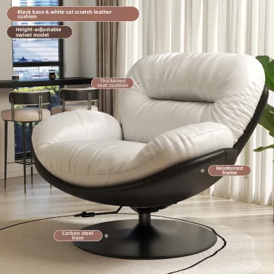 FWTDF | Rotating Egg-Shaped Swing Sofa Balcony leisure