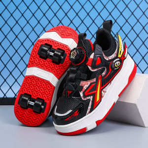 KUOBURENSHENG | Rotating Buckle Detachable Roller Shoes