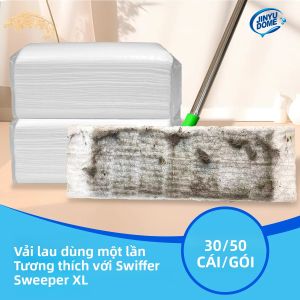 XL Vải Lau Bụi Tĩnh Điện 9.84x17.7 Inch Thân Thiện Với Môi Trường Dùng Một Lần Khăn Lau Bụi Khô Cho Nhà Bếp Vệ Sinh Lông Thú Cưng Bụi