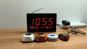 Isi 10 Wireless Calling System Restaurant Paket 10 Button Bel Pemanggil Pelayan Untuk Restoran Dan Rumah Sakit