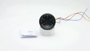 RYSJM | 52mm Water Level Gauge 7 Colors Backlight Car Boat Water Tank Level Indicator 0~190 ohm Digital for 9~32V 0~190ohm