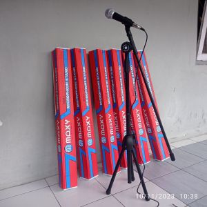 Stand Microphone Tinggi merk maxy Besi super tebal