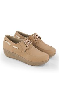 CBR Six BCC 933 - Sepatu Sneakers Tali Casual Wanita Bahan Sintetis