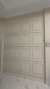 BINGKAI MOULDING KAYU KACA PERSEGI / DEKORASI DINDING LANGSUNG PASANG