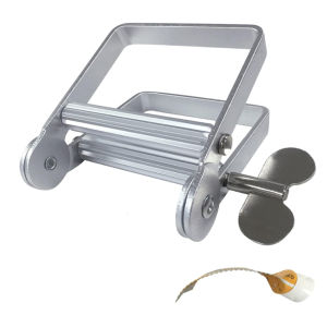 Metal Toothpaste Tube Squeezer - Large Multifunctional Tube Wringer Roller Dispenser for Hair Color Dye Paint Tubes H