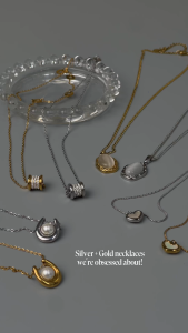 HB Jewelry LIV Version Callie Silver Mini White Heart Pendant Necklace Fashion Accessories XL00436