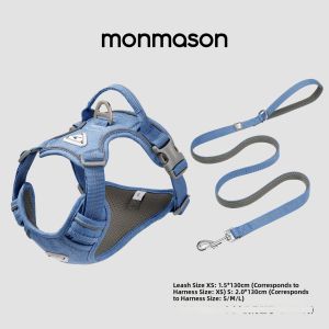 Monmason | Universal Size Adjustable Vest Type Dog Harness
