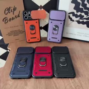 Shockproof Armor Phone Case For Infinix Smart 20 10 Note 60 Pro Hot 60 Pro+ 60i 4G Slide Camera Protection 360 Ring Holder Cover