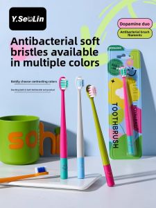 YIYANSENLIN | Gum Protection Soft Bristle Toothbrush for Women Students and Family