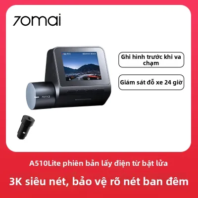 70mai | Camera Hành Trình Ultra HD 3K Điều Khiển Giọng Nói