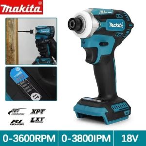 Makita | Makita DTD171 18V Brushless Cordless Impact Driver Rechargeable Electric Screwdriver Drill for Construction and Assembly Work