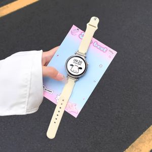 สายนาฬิกาUhada สำหรับ Huawei GT5 GT6 GT4 GT3 สายยางกาวลายการ์ตูนน่ารักสำหรับผู้หญิง สายนาฬิกาสปอร์ตแบบหนังสือพิมพ์แบบยูนิเซ็กซ์