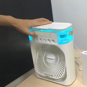 Kipas Angin AC Super Dingin Kipas Angin AC Mini Ac Duduk Mini Portable Air Cooler Penyegar  Ruangan
