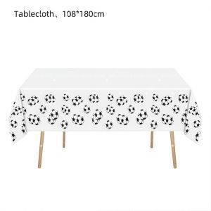 Kayou | Football Party Disposable Tablecloth Party Decorations Soccer Theme Tablecloth Tableclover Baby Shower Party Favors Supplies