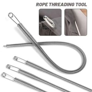 10Pcs Waistband Drawstring Threader Bendable Rope Threading Device Multipurpose Rope Threading Tool Trouser Waist Rubber Band Guide Clip