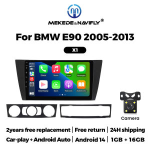 Android 2Din Car Radio for BMW M3 3 Series E90 E91 E92 E93 2005-2013 Wireless Carplay Auto Audio Multimedia Player GPS FM Stereo