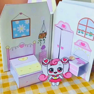 Đồ Chơi Sách Nhà Mini 3D Thủ Công DIY Đồ Chơi Sách Yên Tĩnh Đồ Chơi Mô Phỏng Đồ Chơi Sáng Tạo Cho Trẻ Em Từ 4 Tuổi Trở Lên