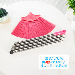 Stainless Steel Extendable Ceiling Brush Soft Bristle for Home Dust Cleaning And Spider Web Removal Roof Cleaning Tool