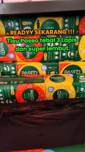 Tisu Paseo 540 Sheet (1 PACK) – 3 Ply Super Tebal & Lembut!