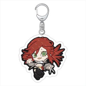 Bandai | 55MM GACHIAKUTA Anime Acrylic Móc Khóa Rudo Shuaburekku Endo Zanka Nijiku Riya Reguto Jabber Hình Dễ Thương Sưu Tập Quà Tặng